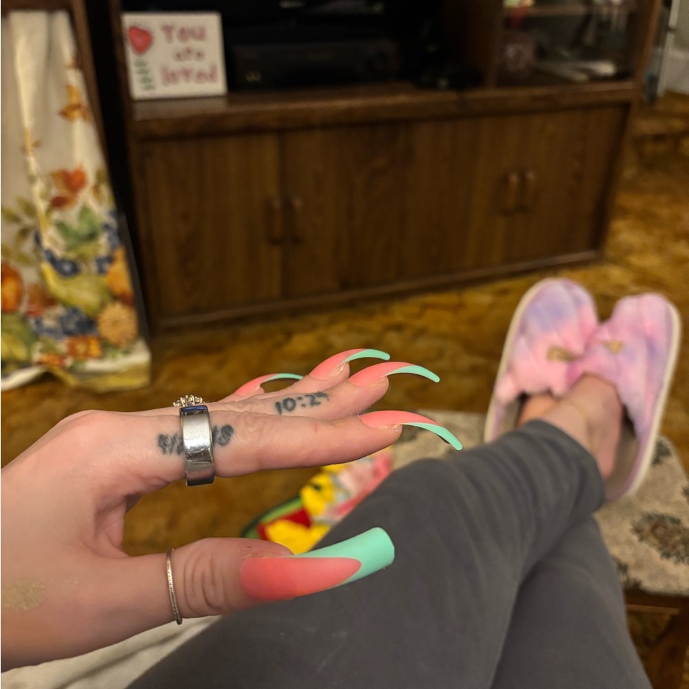 Xxl long nails press on